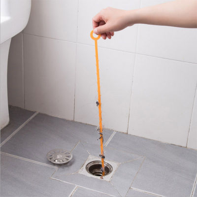 Kitchen Sewer Cleaning Brush Toilet Dredge Snake Brush Tools Creative Bathroom Kitchen Accessories For Household Cleaner