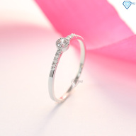 Nhẫn bạc nữ đính đá đơn giản đẹp NN0196 - Trang Sức TNJ thumbnail