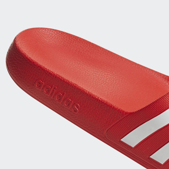 รองเท้าแตะ-adidas-adilette-aqua-สีแดงแถบขาว