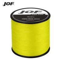 JOF X4 Strands Braided Fishing Line 500M 100% PE Fishing Line 8-80LB Multifilament Fishing Line Smooth Diameter 0.1-0.5mm Fishing Lines