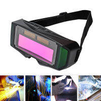 Welding machine goggles แว่นตาเชื่อม แว่นเชื่อม 2 ชั้น แว่นเชื่อมออโต้ แบบคาดหัว รุ่นใหม่ ป้องกันสะเก็ดไฟและควัน 100% เชื่อมได้ทั้งวันไม่ปวดตา