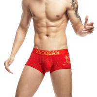 Low Waist Sexy Mens Underwear Seobean Mens Rich Pants Mens Underwear Red My Animal Year Panties