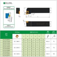 SCLCR1212H06 SCLCR1010H06 ตัวยึดเครื่องมือกลึง CNC เครื่องตัดคาร์ไบด์แทรก CCMT060204 เครื่องมือกลึง Arbor