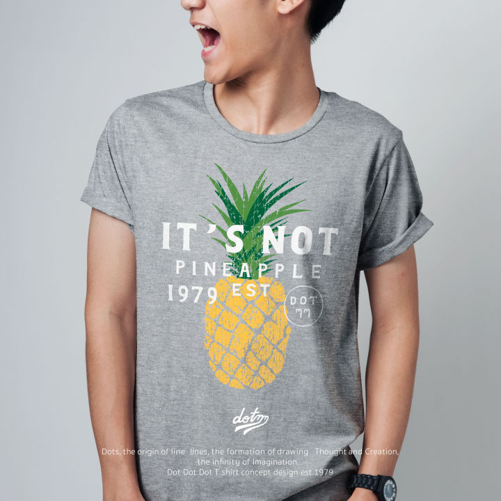 dotdotdot-เสื้อยืด-t-shirt-concept-design-ลาย-pineapple