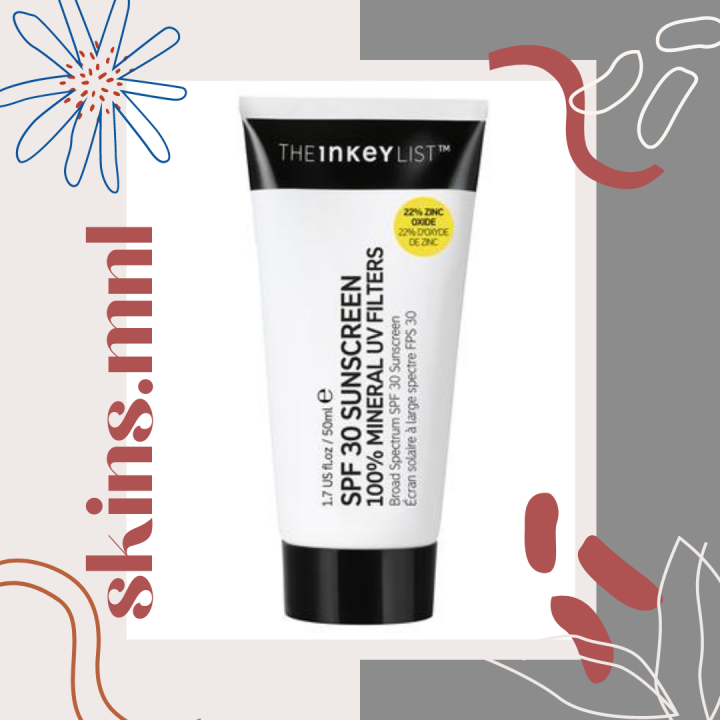 The Inkey List Spf 30 Daily Sunscreen 50ml Freebie Lazada Ph