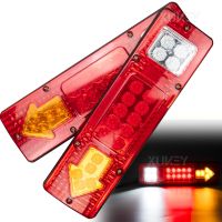 【LZ】♚✎✒  12V LED Trailer Tail Light Bar Seta Luz Indicador de Sinal Luz de Advertência Lâmpada traseira RV Pickup Camião Reboque Caminhão 2Pcs