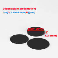 【2023】Rubber Gasket Solid Round Gasket Flat Gasket Waterproof Thickened Shock Absorption Circular Sealing Gasket