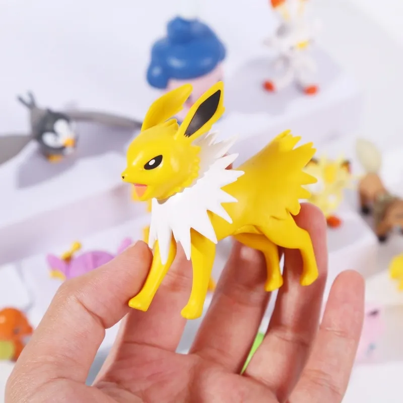 Pokemon PVC Action Figure Toys for Kids, 6 Pçs/set, 6-10cm, Gastly, Arceus,  Pikachu, Charizard, Modelo, Presente de Aniversário