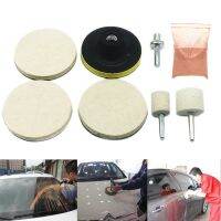 car glass 8-piece polishing wool wheel Polishing powder Glass polishing set home wax kit polishing pads