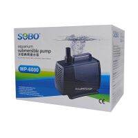 ?สุดปัง? SOBO WP-6000(ปั๊มน้ำสำหรับทำระบบกรอง หมุนเวียนน้ำ ในตู้และอ่างเลี้ยงปลา ปั๊มน้ำ 4500 L/Hr.)  wpd1.3524?สินค้ามาใหม่?