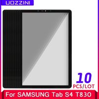 10ชิ้น/ล็อตผ่านการทดสอบการสัมผัสสำหรับ T830ซัมซุงกาแล็กซีแท็บ S4 T835 10.5 "นิ้วกระจกหน้ากระจกกันรอยดิจิตอลอะไหล่เปลี่ยนเซ็นเซอร์