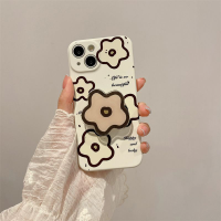 Bracket Flower Letter  Phone case For samsung galaxy note 20 10 8 9 s23 s22 s21 s21fe s20fe s20 s10 s9 s9 plus Soft cover Phone Cases