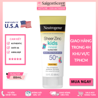 [SaigonScent] Kem chống nắng cho bé Neutrogena Sheer ZinC KIDS SPF50+ thumbnail