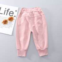 (Baby slacks spring and fall sweatpants)Girls casual pants new baby trousers spring and autumn Korean version of childre