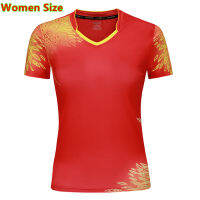 2020 New Womens Table Badminton t shirt Outdoor sports Clothing Running workout badminton Short sleeves t-shirt tees tops