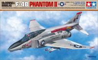 Tamiya 61121 1/48แบบจำลองย่อขนาดชุดนักรบ U.S Mcdonnell Douglas F-4B แฟนธอมสอง