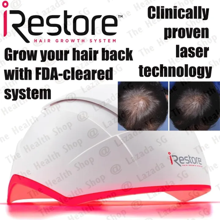 iRestore Laser Hair Growth Professional System - FDA Cleared Laser Cap Hair  Loss Treatments: Hair Regrowth for