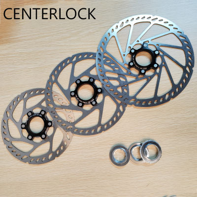 2ชิ้นจักรยาน Centerlock โรเตอร์สแตนเลสจักรยาน Centerlock ดิสก์เบรกโรเตอร์160มิลลิเมตร180มิลลิเมตร203มิลลิเมตร MTB ศูนย์ล็อคโรเตอร์ส่วนจักรยาน
