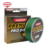 PRO BEROS 100เมตร8เส้น PE ถักเอ็นตกปลา40LB 50LB 60LB 70LB 80LB 100LB Multifilament 120LB