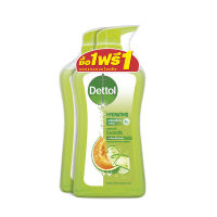 Dettol เดทตอล เจลอาบน้ำแอนตี้แบคทีเรีย สูตรไฮเดรทติ้ง 500 มล. x 1+1 ขวด TW Shopz WU Shopz