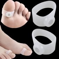 【cw】 2pcs/1pair Silicone Foot Massage Magnetic Toe Burning slimming burn Lose weight fast reduce body tool