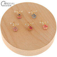 Cordial Design 30Pcs 14*15MM Jewelry AccessoriesHand MadeCZ Earring FindingsDIY MakingFlower ShapeCrystal Earrings Stud