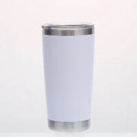 【❉HOT SALE❉】 shi17474030360603 แก้วน้ำกาแฟ Mug Mobil สำหรับเดินทางกระบอก Thermos สองชั้นแก้วฉนวนอุณหภูมิสแตนเลสสตีลสุญญากาศ20ออนซ์สำหรับอุปกรณ์บาร์เทนเดอร์เครื่องดื่มร้อน