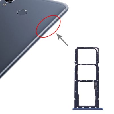 【ซันรูฟ】ถาดซิมการ์ด + ถาดใส่ซิมการ์ด + ถาด SD การ์ดขนาดเล็กสำหรับ ZB633KL Asus Zenfone Max M2