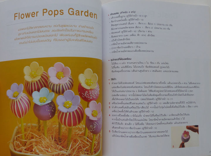 ตำราอาหาร-cake-pops-เค้กป๊อปอร่อยน่ารักในไซส์มินิ-ตำราทำขนม-เค้ก-สนพ-อมรินทร์-ร้าน-pinbooks