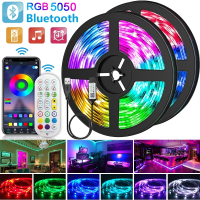 10เมตร Rgb หลอดไฟ LED Strip Usb Led S TRIP บลูทูธ5โวลต์5050SMD ไฟที่มีความยืดหยุ่นหลอดไฟ LED เทปริบบิ้นห้องทีวีสก์ท็อปหน้าจอแสงไฟ *