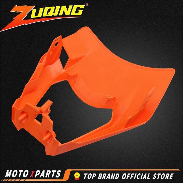 pit-bike-headlight-plate-motorcycle-plastic-mask-for-ktm-exc-300-450-motocross-head-light-covers-accessories-enduro-headlight