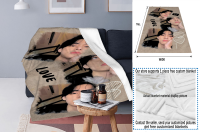 2023 newXzx blanket - PINGFEN Fleece Throw blanket for sofas, sofas, or beds, Kim V Tae Hung soft plush blanket various styles (40x60 inches/50) × 60 inches/60 × 80 inches)68