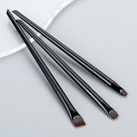 3Pcs Super Thin Flat Make up brush Eye-shadow Eye brow liner Eyeliner Brush Sharp Multipurpose Professional Beauty Cosmetic Tool