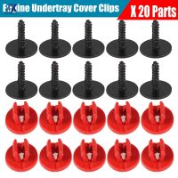 20pcs Engine Undertray Cover Clips Screws Bottom Cover Shield Guard for Ford Focus MK2 MK3 Mondeo MK3 MK4 C-Max S-Max Galaxy Nails  Screws Fasteners