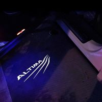 Altima Welcome Light LED Door Projector Puddle Light Altima Car Door Light For Nissan Teana Quest Sedan Titan Altima Armada Bulbs  LEDs HIDs