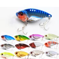 【cw】 7/10/15/20g EyesMetal Vib Sinking Vibration Baits Artificial for Bass Pike Perch Fishing 12 Colors !