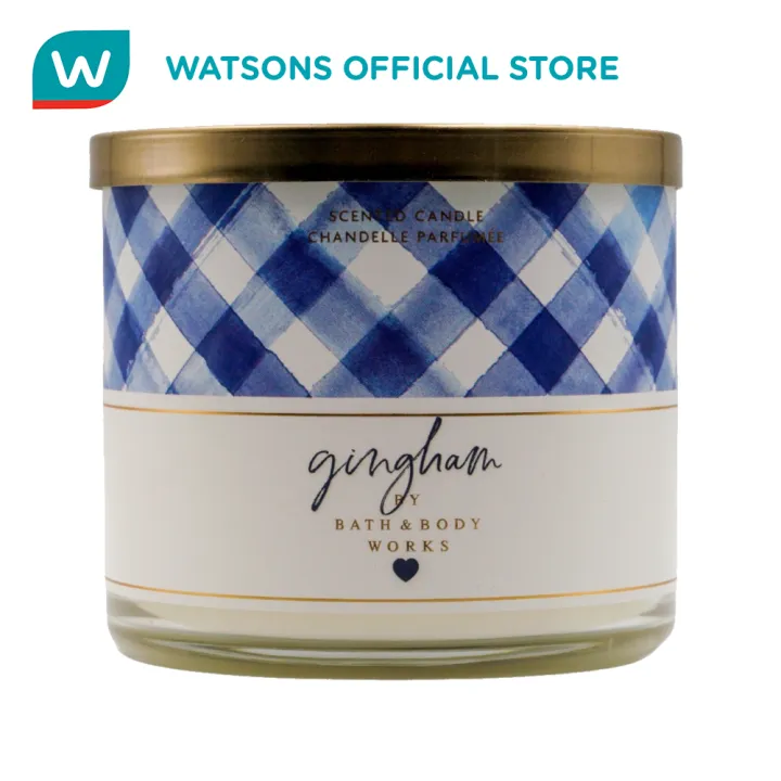 BATH AND BODY WORKS Gingham Scented Candle 411g Lazada PH