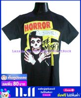 เสื้อวง MISFITS มิสฟิตส์ ไซส์ยุโรป เสื้อยืดวงดนตรีร็อค เสื้อร็อค  MIF1494 ถ่ายจากของจริง