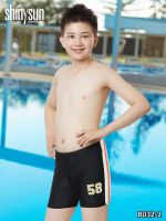 Swimming Gear Xia Yan counter genuine mens and childrens swimming trunks boxer anti-embarrassing swimming trunks comfortable quick-drying anti-chlorine 8-10 years old