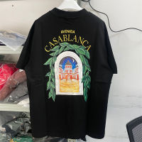 New Castle Casablanca T เสื้อผู้ชายผู้หญิงสีขาวสีดำ Oversize เสื้อยืด Top Tees Berserk Skateboard