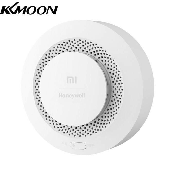 kkmoon-เครื่องตรวจจับควัน-honeywell-sensor-mijia-fire-alarm-miui-alarm-mi-home-app-remote-silence-control-สมาร์ทเชื่อมโยงกับอุปกรณ์-bt-gateway