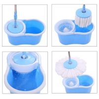 พร้อมส่ง--+สุด ถังปั่นไม้ม็อบ ถังปั่น ถังปั่นถูพื้น ไม้ถูพื่น spin mop ไม้ม๊อบ ถังพร้อมไม้ถู มีล้อในตว มีช่องปล่อยน้ำทิ้ง แถมผ้า 2ผืน ราคาถูก ไม้ม็อบ ไม้ถูพื้น ไม้ถูพื้น 3m ไม้กวาด  sweeper mop อุปกรณ์ทำความสะอาดบ้าน ห้อง สะอาด คอนโด