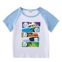 Thomas And Friends Sando เสื้อผ้า T เสื้อสำหรับเด็กเสื้อการ์ตูนขาย1 2 3 4 5 6 7 8ปีเด็กทารกแฟชั่นเสื้อยืด Tees แขนสั้นผ้าฝ้าย Chidren Casual Homewears