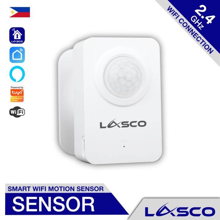 ♔Lasco Smart WiFi Motion Sensor PIR Motion Detector Notifies and
