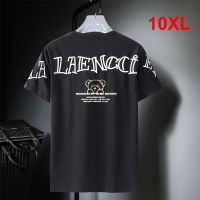 【ระบาย อากาศ】10XL ขนาดบวกถุงเสื้อยืดผู้ชาย2021ฤดูร้อนเสื้อยืดแขนสั้นแฟชั่นหมีพิมพ์เสื้อยืดผ้าฝ้ายสีเขียวท็อปส์ประเดิมชาย HA191