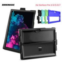 YJ ขายดี ● ฝาครอบซิลิโคนทนทาน,สำหรับ Microsoft Surface Pro 3/4/5/6/7 Casing Tablet เคสเคสโทรศัพท์กันกระแทกแบบครบวงจรสำหรับธุรกิจ