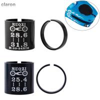 CLARON จักรยานบนถนน MTB ขนาด25.4ถึง28.6มม. 28.6ถึง31.8มม. ปลอกตะเกียบหน้ารถจักรยานอะลูมินัมอัลลอยปลอกลดก้านจักรยานปลอกแปลง