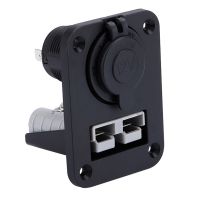 Universal 12-24V Car Power Socket Yacht Campers 2-in-1 Lighter Port Outlet Automobile Modified Accessories Spare Parts