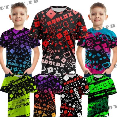 T-Shirt Printing for Kids Boys and Grils Game Shirt 4-14 Years Old