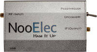 NooElec Extruded Aluminum Enclosure Kit, Silver, for Ham It Up v1.3 RF Upconverter for NESDR and RTL-SDR radios